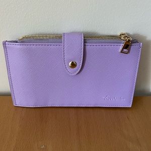 Purple slim  Wallet